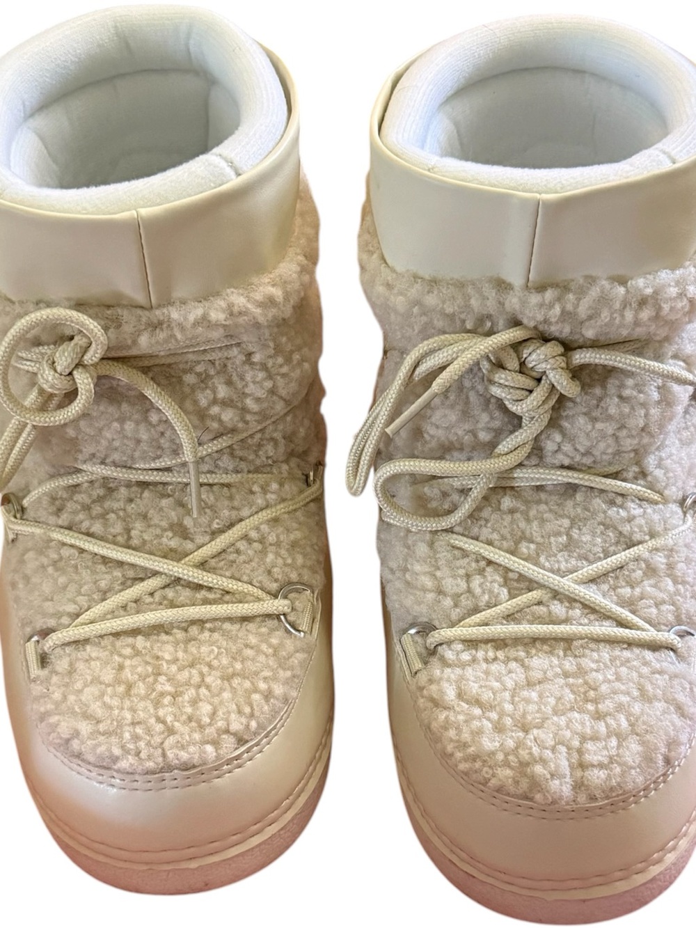 Women’s Winter Moon Boots - Cozy Lined Lace-Up with Sherpa